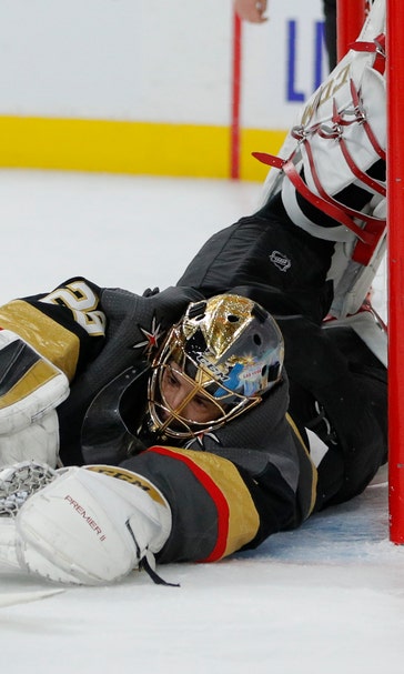 Roy scores first career NHL goal, Vegas tops Anaheim 5-2